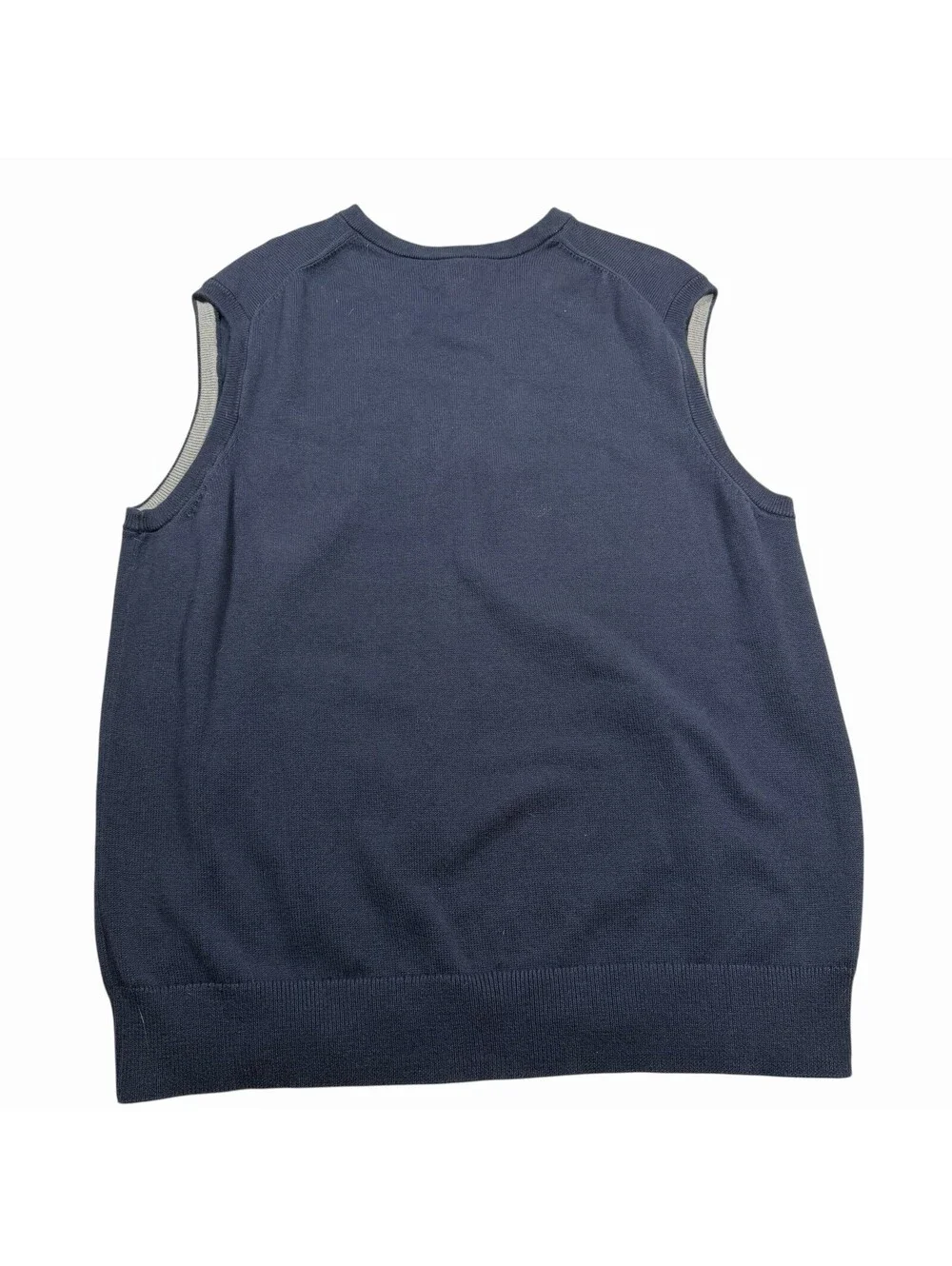 Duluth Trading Co. Men's Navy Blue V-Neck Sweater Vest Size XL